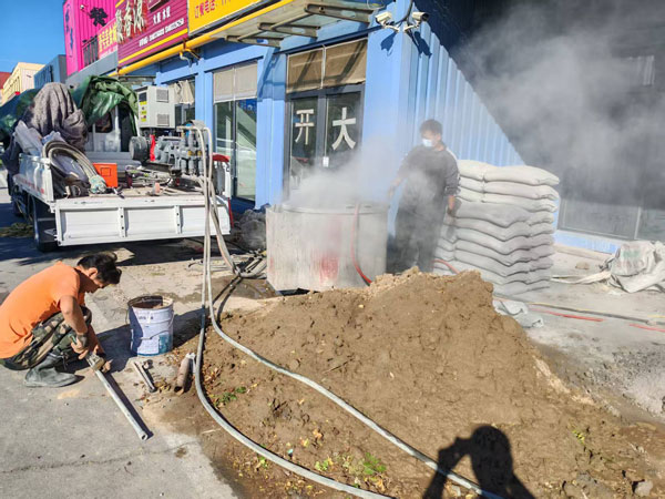 阳高顶管注浆加固